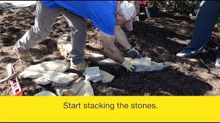 How To Build A Stile In A Dry Stone Wall [upl. by Bonnie]