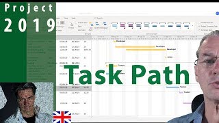 32 MS Project 2019 ● Learn to use Task Path to find predecessors in Complex Projects ● Simple [upl. by Anella]