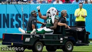 New York Jets receive terrible injury news despite win on Sunday [upl. by Leffert]