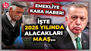 2025 yılında emeklileri bekleyen acı gerçek Emekli maaşları düşecek mi Arif Koşar rakam verdi [upl. by Lyrej]