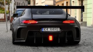 Widebody Mercedes AMG GT S  Carbonerre Project  SOUND [upl. by Suvart]