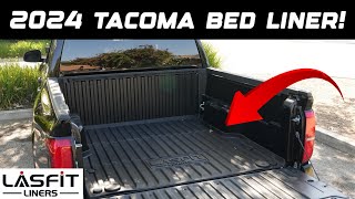 2024 4th Gen Toyota Tacoma Lasfit Bed Liner Install amp Review [upl. by Anais136]