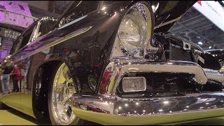 Bobby Alloways 1955 Plymouth Savoy at SEMA 2017 [upl. by Virg]