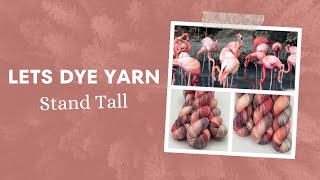 Nature Inspired Hand Dyed Yarn  Stand Tall [upl. by Adnulahs196]