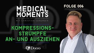 Doff NDonner  Kompressionsstrümpfe an und ausziehen  Pflege  Medical Secrets  Folge 006 [upl. by Naiditch]