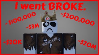 I went BROKE in EVERY Roblox car game [upl. by Moreno852]