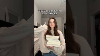 Popular books I think are worth the hype popularbooks booktok bookrecommendations [upl. by Vivle]