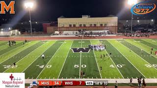 Mangum vs Watonga Football 920 [upl. by Pryor]