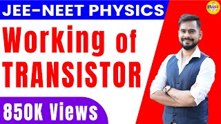 6Working of transistor  npn transistor [upl. by Owades]