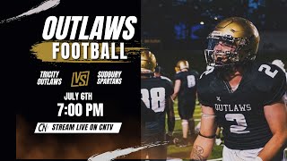 Tri City Outlaws v Sudbury Spartans  July 6th 700PM [upl. by Aikemet]