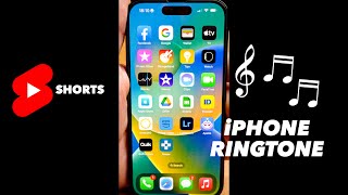 How to use ANY Song as Ringtone on iPhone  FREE shorts iPhone ringtone [upl. by Papert]