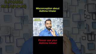 Myth and fact about Asthma Inhaler❤️ [upl. by Aym]