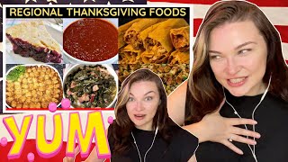 New Zealand Girl Reacts to Thanksgiving Foods in the United States of America [upl. by Canotas]