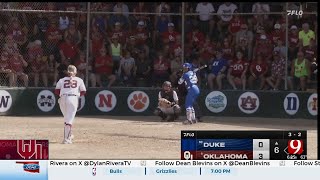 OU Softball Defeats Utah Valley Duke In Season Opening Series Coach Gasso 3rd In AllTime Wins [upl. by Izmar402]