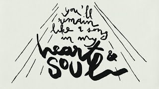 Roseaux Ft Olle Nyman  Heart amp Soul letter version lyrics video [upl. by Dedric]