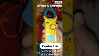 Meco 72T AUTO BL CLAMPMETER [upl. by Annet445]