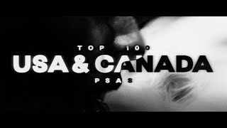 Top 100 USA amp Canada PSAs [upl. by Llyrehc]