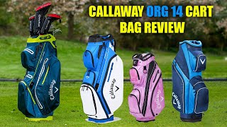 CALLAWAY ORG 14 CART BAG REVIEW 2023 EXPLORING THE BEST GOLF BAGS BY CALLAWAY [upl. by Neih]