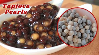 HOW TO MAKE TAPIOCA PEARLS  HOMEMADE BOBA PEARLS [upl. by Meyers]