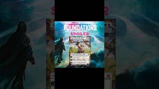 MTG Foundations Spoiler spoilers ajani planeswalker grundstein magicthegathering new white [upl. by Oirom162]