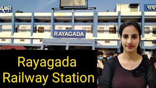 Rayagada railway station RGDA Trains Timetable Station Code Facilities ParkingATMHotels [upl. by Onahpets]