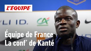 NGolo Kanté  quotJe me sens prêt à être capitainequot [upl. by Irollam]