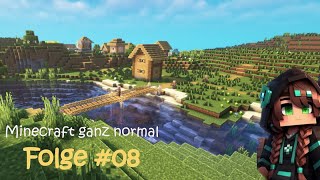 Hach wie schön kann Minecraft sein  Minecraft ganz normal folge08  Wege im Dorf reparieren [upl. by Sulohcin]