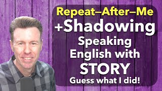 Shadowing RepeatAfterMe  English Speaking Practice [upl. by Euqinehs251]