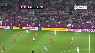 Russia 4  1 Czech Rep Full Highlights EURO2012 [upl. by Ayra]