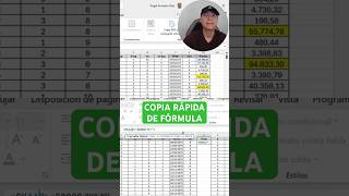 Cómo Copiar Fórmulas de Excel en 1 Segundo  Consejos y Trucos de Excel [upl. by Hanforrd151]