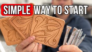 Leather Tooling For Beginners How To Use The Tools You Need [upl. by Hoy]