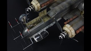 Landing Gear Improve  Heinkel He 219 Uhu Tamiya 148  Aicraft Model [upl. by Aerdna741]