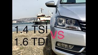 YENİ ARABAMIZ VW PASSAT B7 BENZİNLİ  DİZEL KARŞILAŞTIRMA [upl. by Anneuq]