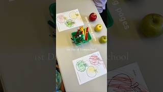 First Day of Homeschooling 25 year old Toddler Playing Preschool Year 1 playbasedlearning [upl. by Cristiano]