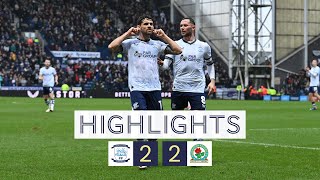 Highlights PNE 2 Blackburn Rovers 2 [upl. by Ader564]