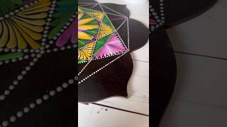 Dot mandala pattern dotmandala mandalapatterns art painting shorts trending [upl. by Wilhide]