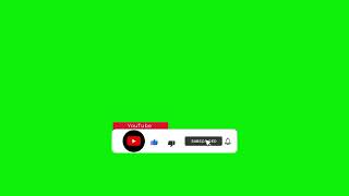 green screen subscribe button [upl. by Rhianna]