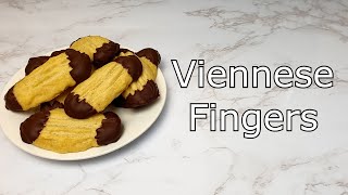 How to make Viennese Fingers  No piping method [upl. by Tedder593]