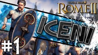 Total War Rome II Iceni Campaign 1  Britons Revived [upl. by Ddene]