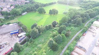 Dewsbury Country Park amp part of Geenway by Drone [upl. by Safire462]