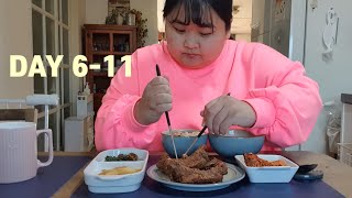 단식amp간헐적단식 번갈아하기 인바디변화 눈바디 식단기록 vlog 돼지고기김치찌개 [upl. by Arleen358]