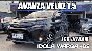 REVIEW MOBIL BEKAS AVANZA VELOZ 15 2019 Kondisi SUPER Kilometer 50 Ribuan  081235727421 [upl. by Modeste120]