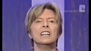 David Bowie imitates Mick Jagger [upl. by Roobbie800]