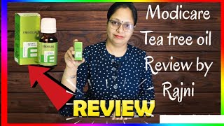 Modicare Tea Tree Oil demo and Review  modicare products Reviews by Rajni [upl. by Janenna]