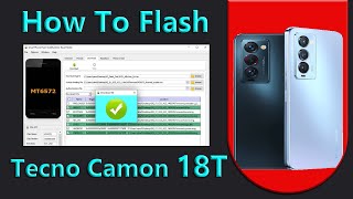 How To Flash Tecno Camon 18T CH6H Stock Firmware Install Dead Boot Repair With Free Tool [upl. by Llevel]