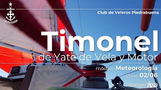 Curso de Timonel  Meterorología 0206 [upl. by Nyluqcaj]