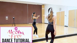 TWICE quotAlcoholFreequot Lisa Rhee Dance Tutorial [upl. by Nymsaj921]