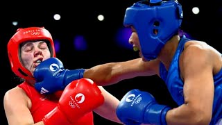 Lovlina Borgohain 🇮🇳 vs Li Qian 🇨🇳  Womens Boxing Quarter Final  Paris Olympics 2024  Highlights [upl. by Elfont]