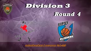 Atlasbasket  Div 3Round 4  BASKET WALKERS vs GIPSY BLINDERS [upl. by Kotta]