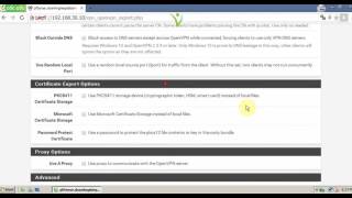 How to configure OpenVPN in pfSense version 234 [upl. by Lydie]